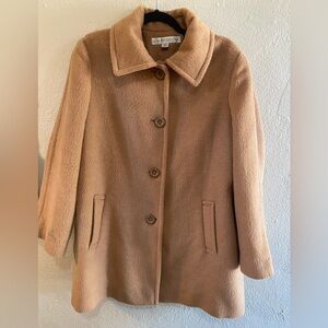 Larry Levine Camel Teddy Jacket